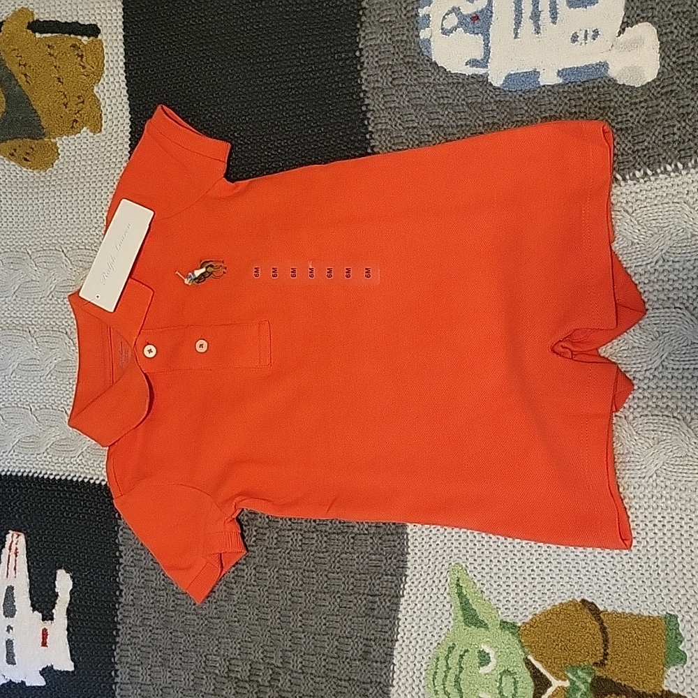 NWT Ralph Lauren romper 6M